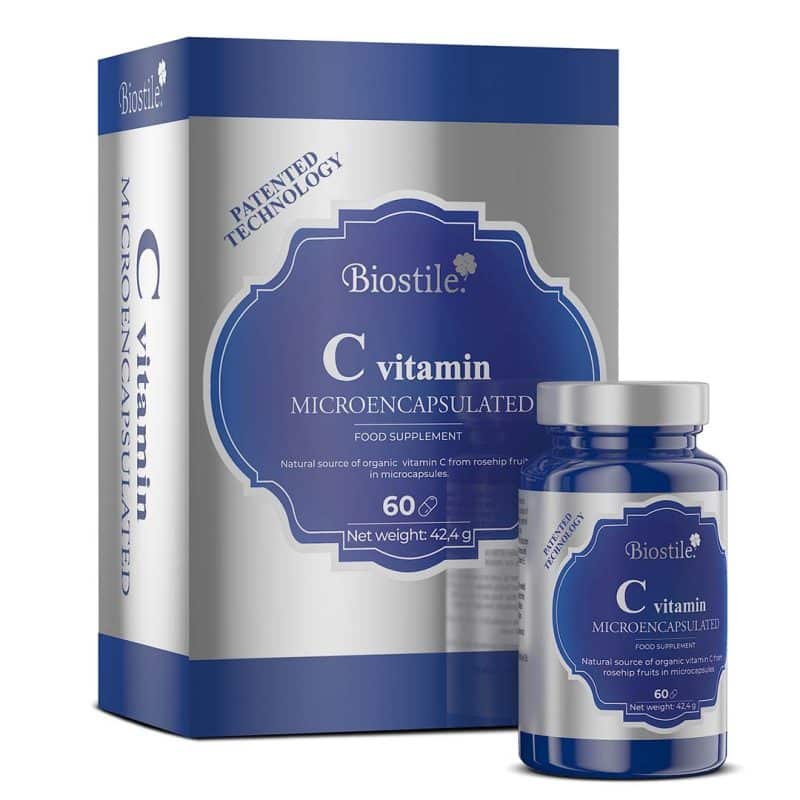 BMT® C Vitamin MICROENCAPSULATED, 60 kapsul