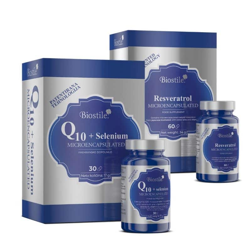 BMT® Resveratrol MICROENCAPSULATED + BMT® Q10 + Selenium MICROENCAPSULATED -50%
