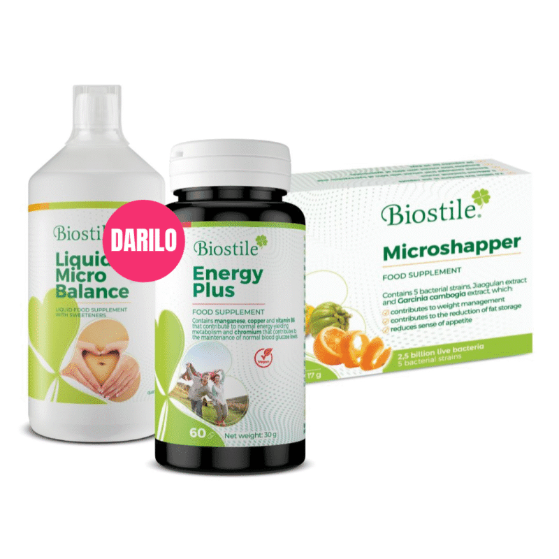 Microshapper + Energy Plus + Liquid Micro Balance 300ml (darilo)