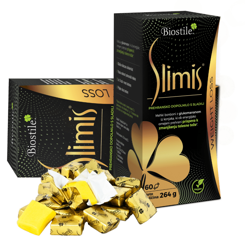 Slimis, 60 mehkih bonbonov