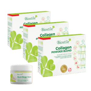 3x Collagen Powder Blend (kolagen) + Nutrilegs Forte 50 ml (darilo)