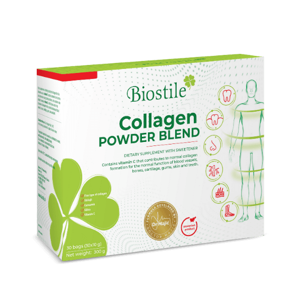 3x Collagen Powder Blend (kolagen) + Easy Step 50 ml (darilo)