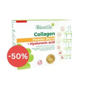 Collagen Powder Blend + Hyaluronic acid, 30 vrečk