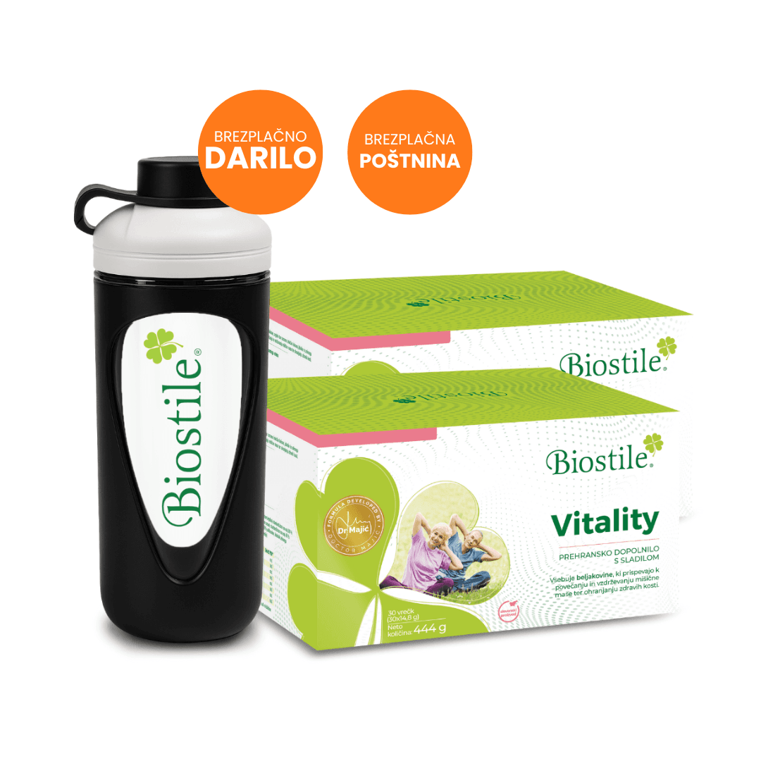 2x Vitality + DARILO Shaker + Brezplačna poštnina