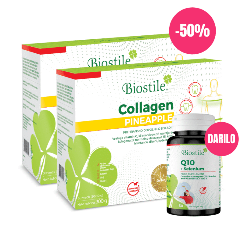 2x Collagen Pineapple (-50%) + DARILO Q10 + Selenium