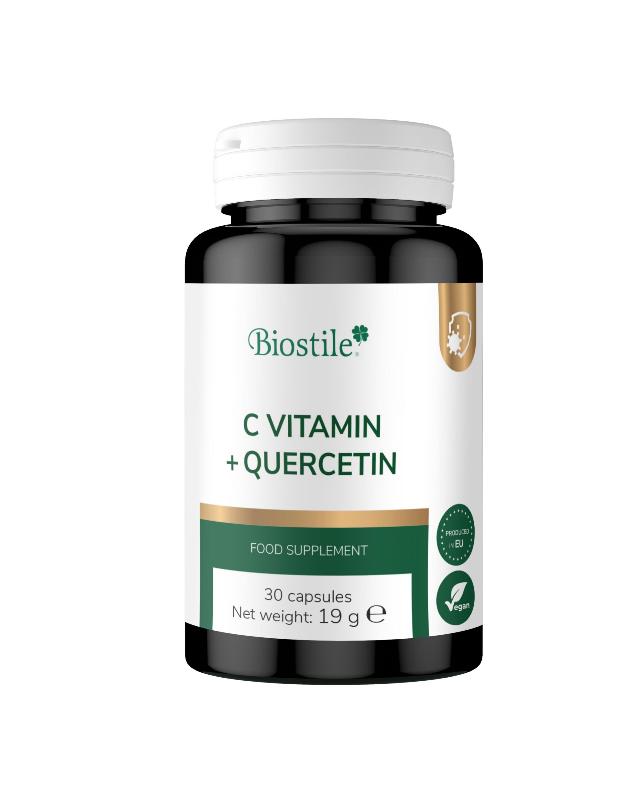 C vitamin + Quercetin, 60 kapsul