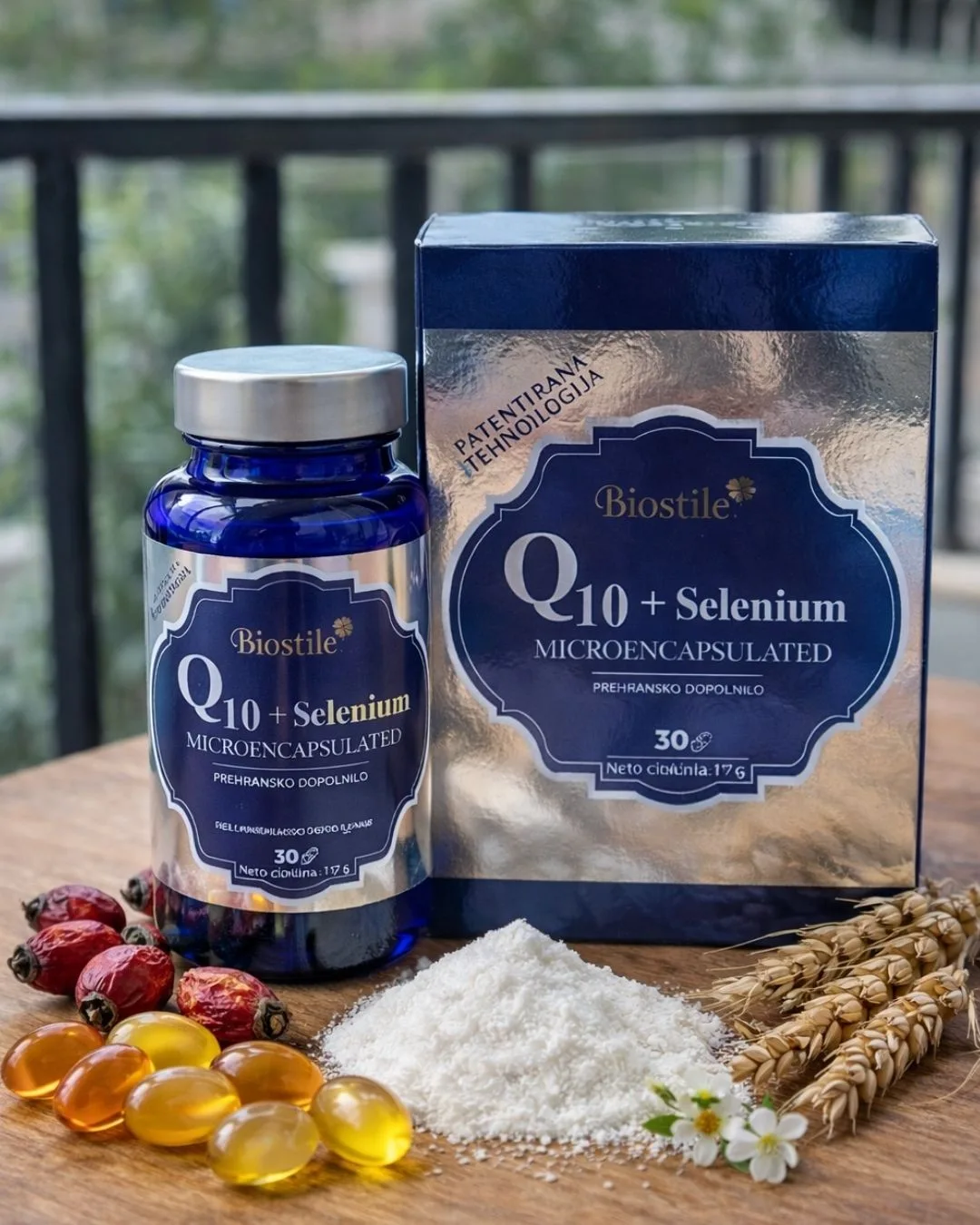Biostile BMT Q10 + Selenium MICROENCAPSULATED, 30 kapsul