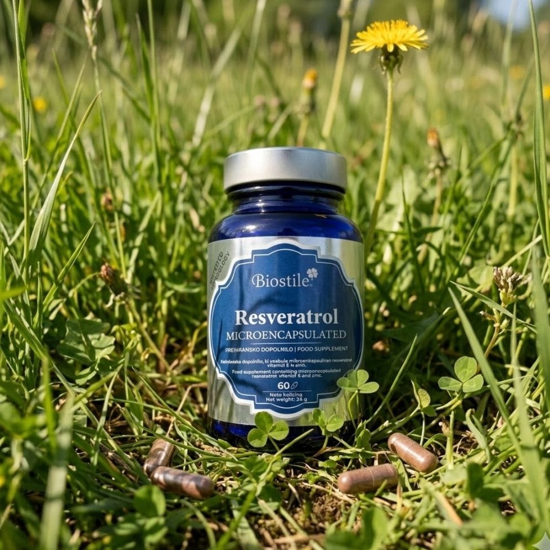 BMT® Resveratrol MICROENCAPSULATED, 60 kapsul