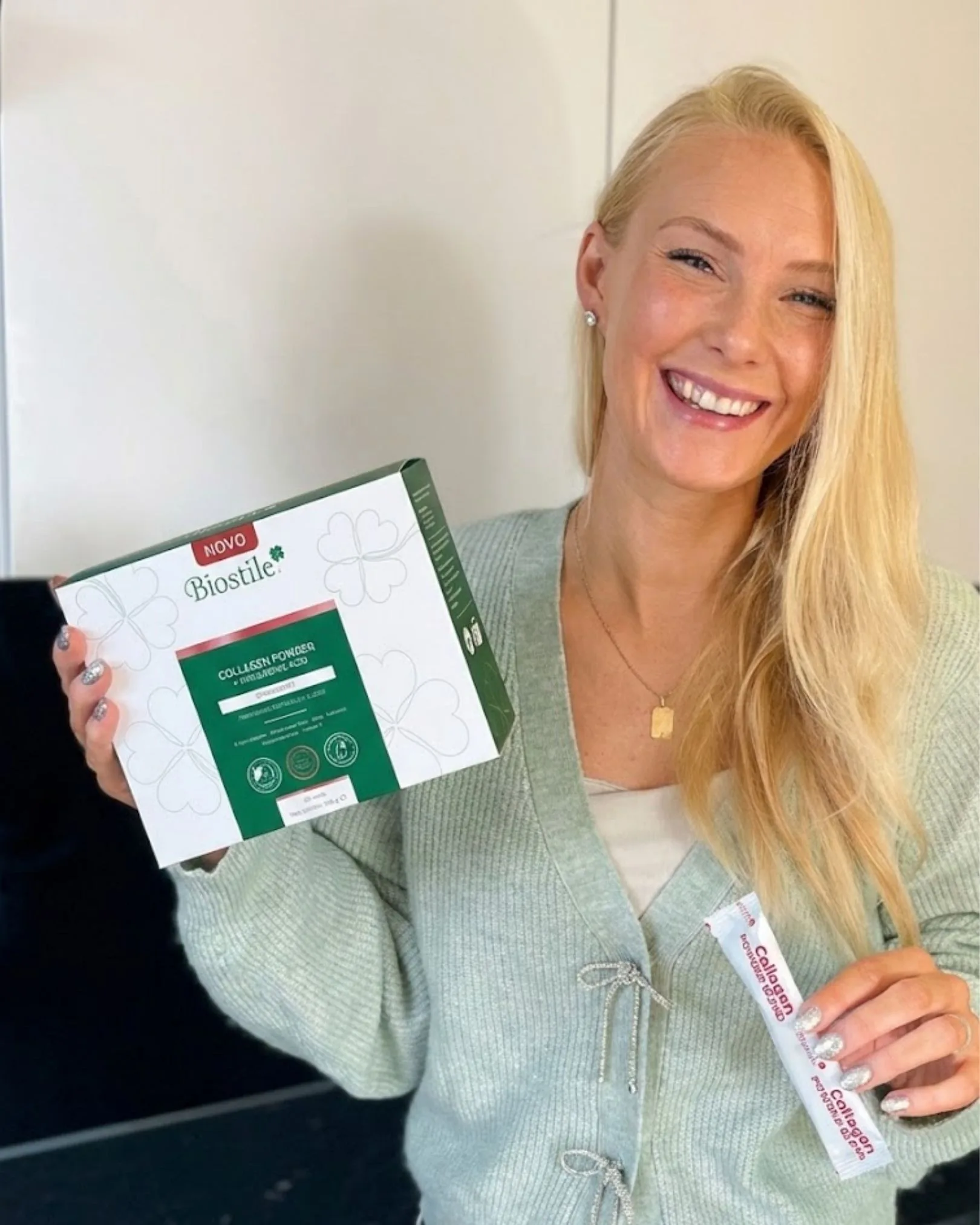 Biostile Collagen Powder + Hyaluronic Acid, 30 vrečk